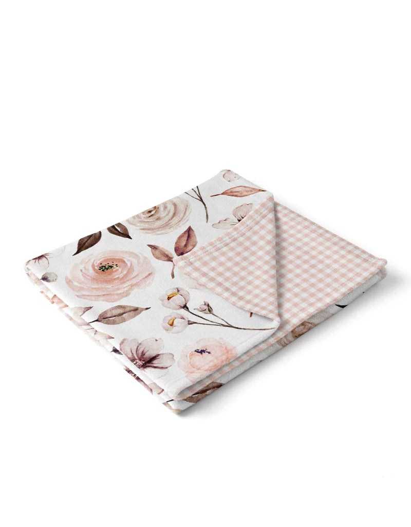 Blanket - Blush Roses