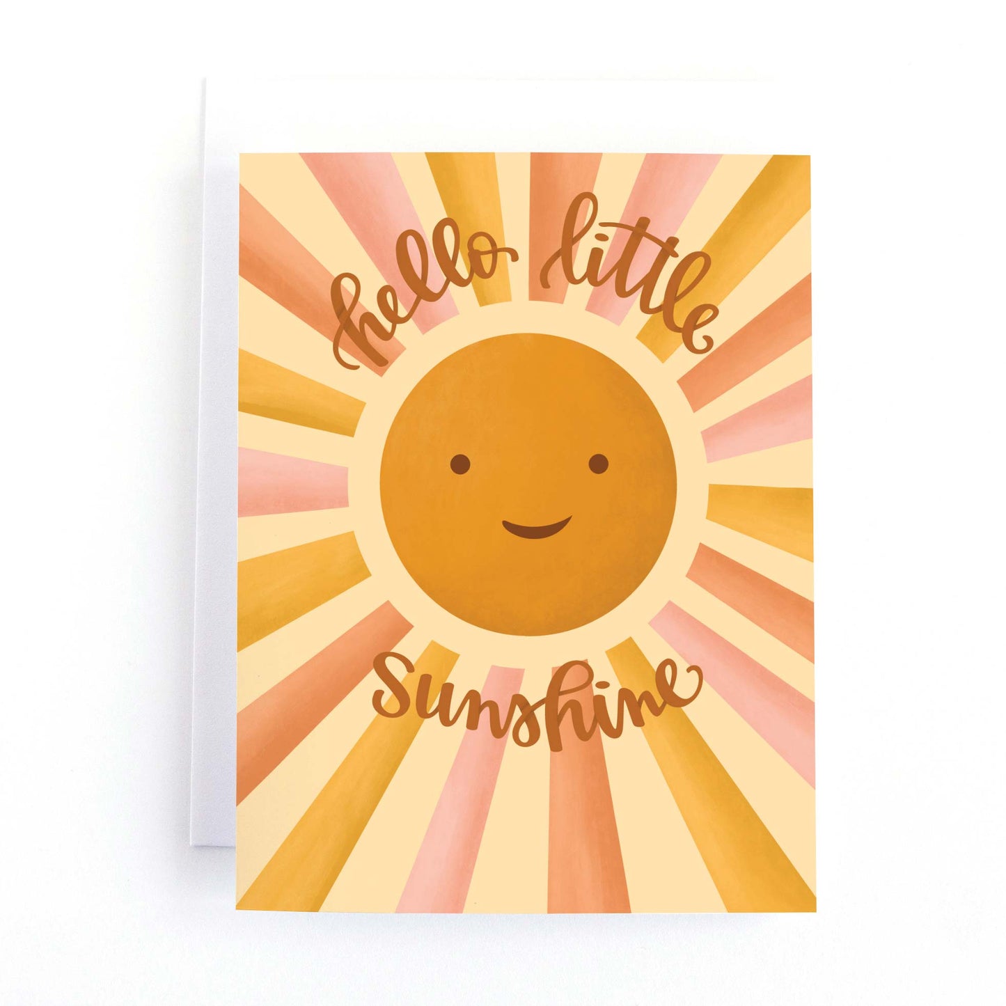 GREETING CARD - HELLO LITTLE SUNSHINE