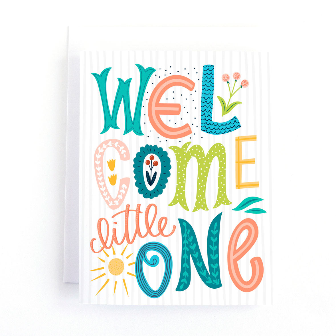 GREETING CARD - WELCOME LITTLE ONE