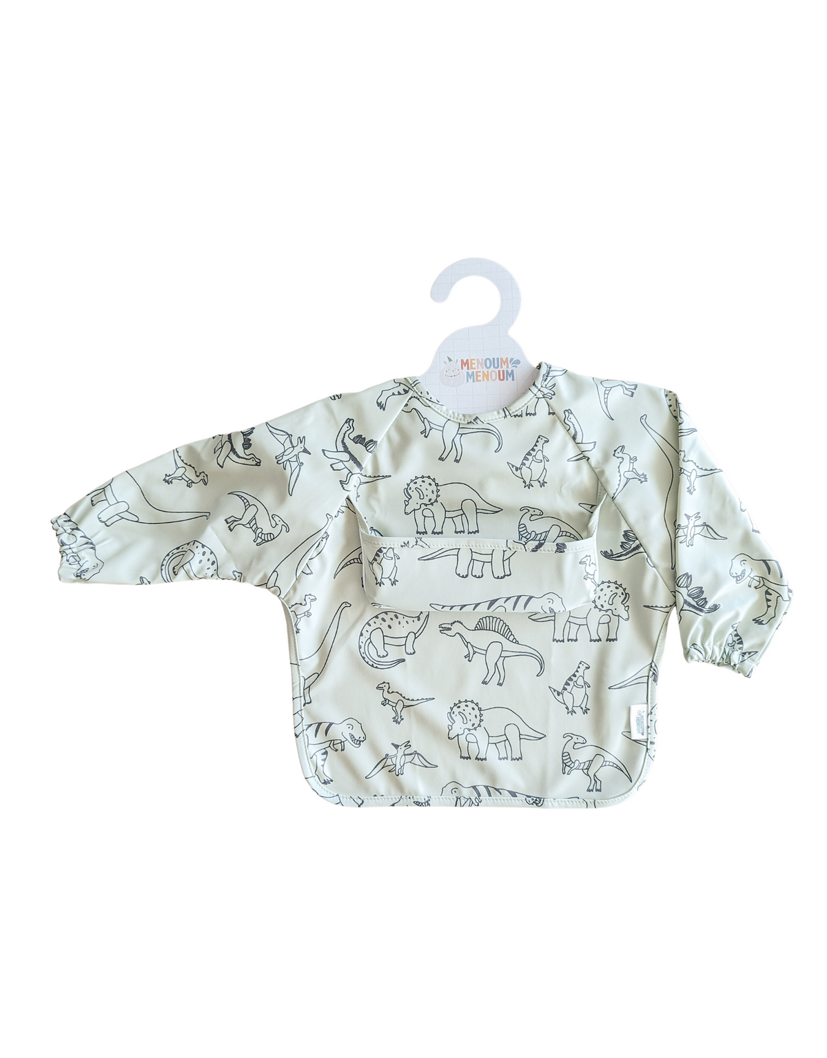 Long Sleeve Bib - Dinos