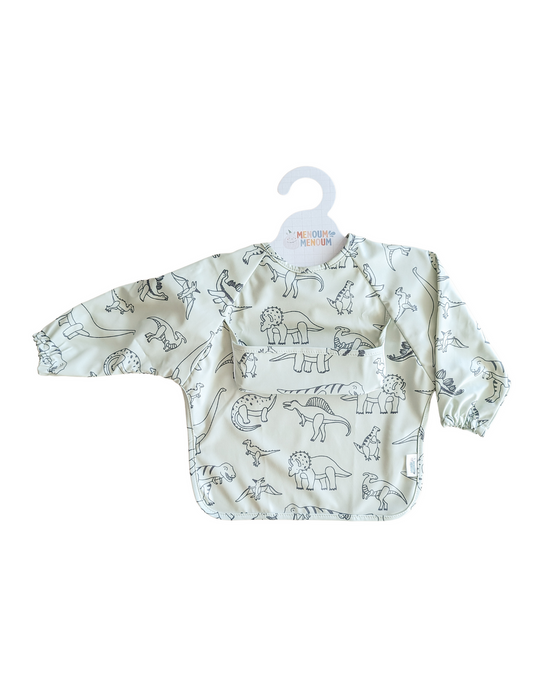 Long Sleeve Bib - Dinos